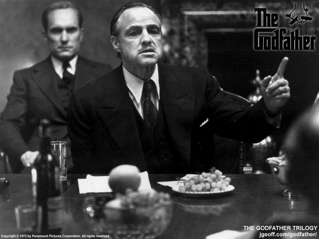 movies, The Godfather, Vito Corleone, Marlon Brando Wallpaper