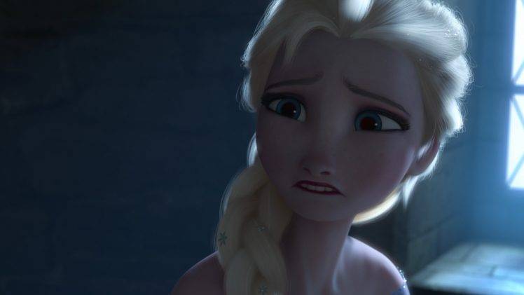 sad, Frozen (movie), Movies, Animated Movies, Princess Elsa HD Wallpaper Desktop Background