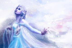 Princess Elsa, Artwork, Frozen (movie), Animated Movies, Movies