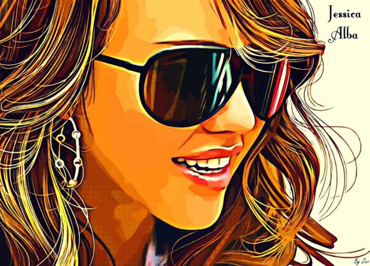 movies, Jessica Alba, Women, Digital Art Wallpaper