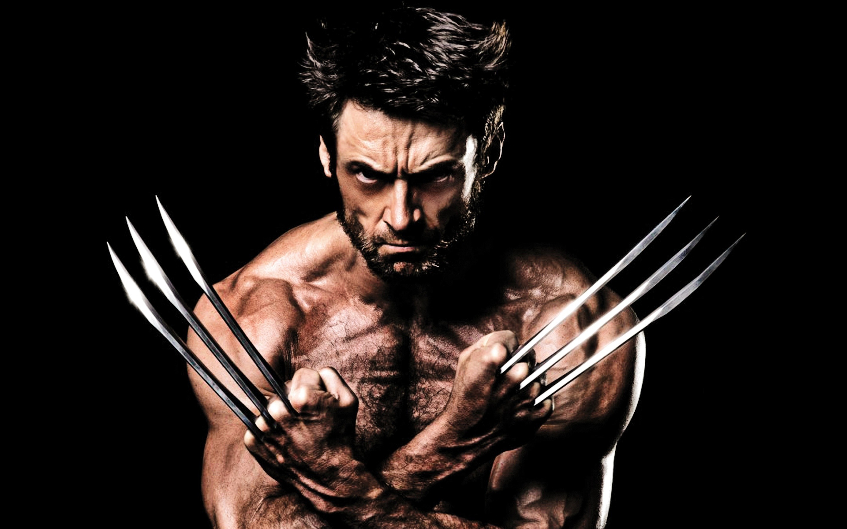Hugh Jackman, Wolverine, X Men, Adamantium, Claws Wallpaper
