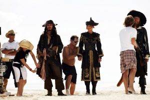 movie Sets, Pirates Of The Caribbean, Johnny Depp, Keira Knightley