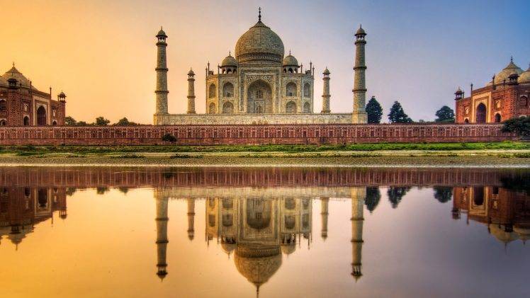 nature, Taj Mahal HD Wallpaper Desktop Background
