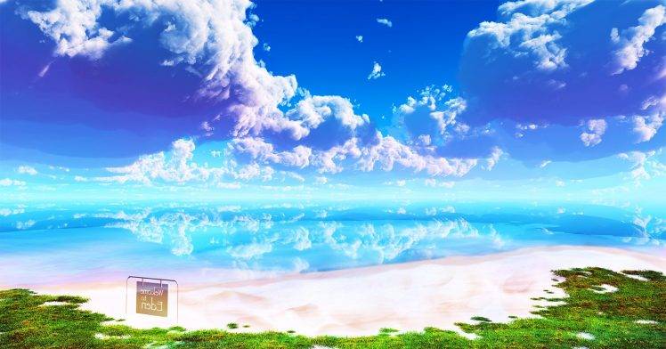 nature, Beach, Eden, Brightness HD Wallpaper Desktop Background
