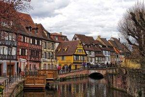 urban, River, Colmar, France