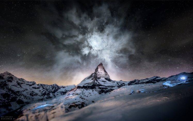 mountain, Matterhorn, Nature HD Wallpaper Desktop Background