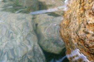 stone, Water, Nature