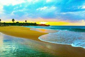 Sri Lanka, Nature, Beach, Waves, Sea, Rock, Sunrise, Photography, Arugambay