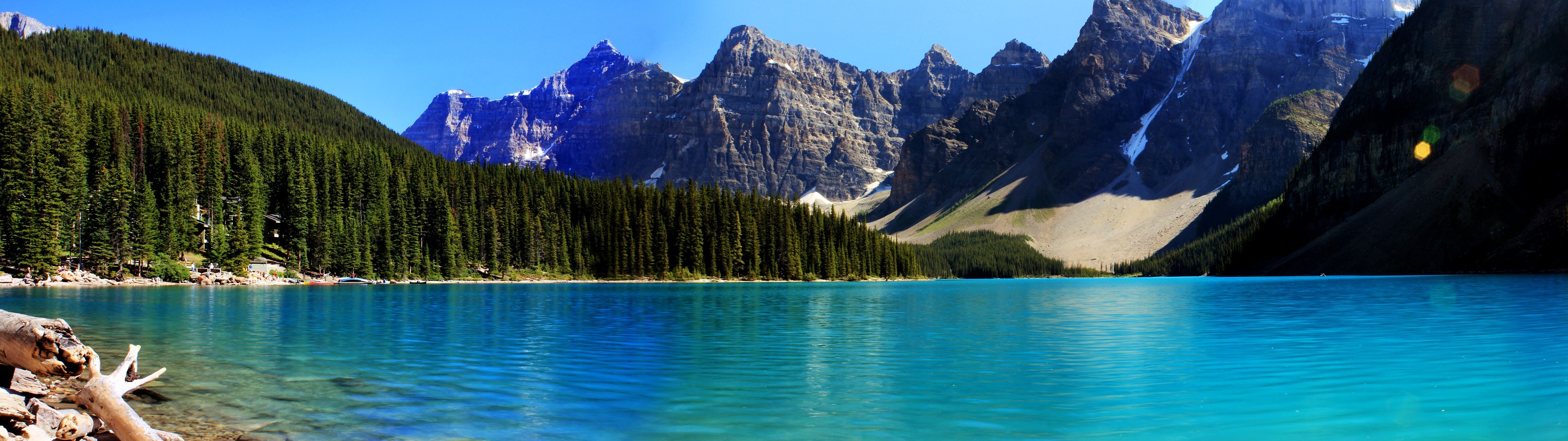 water, Lake, Mountain, Trees, Sky Wallpaper