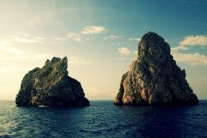 photography, Nature, Landscape, Water, Sea, Rock Formation