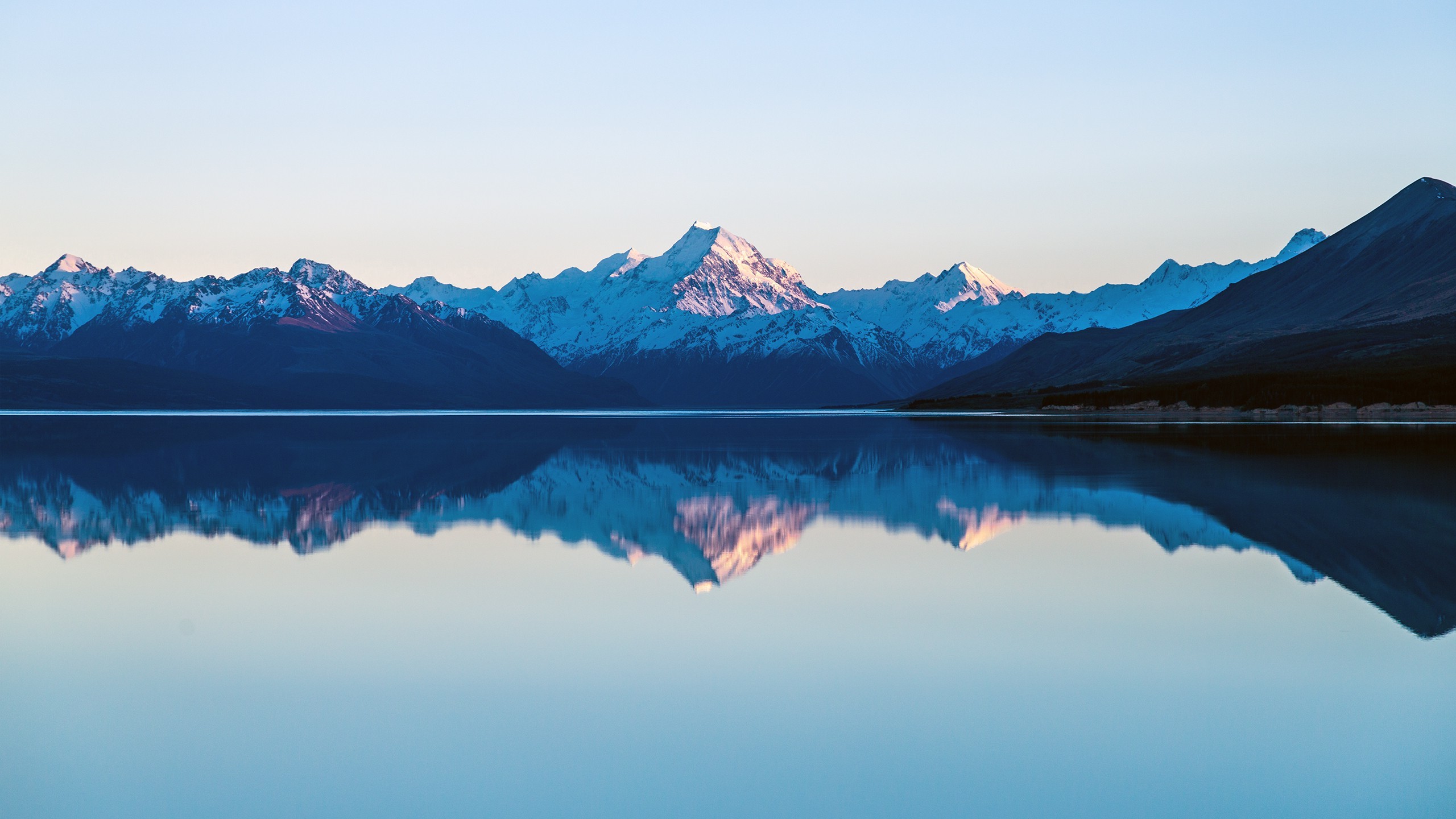 lake, Landscape, Mountain, Reflection, Mount Cook Wallpaper