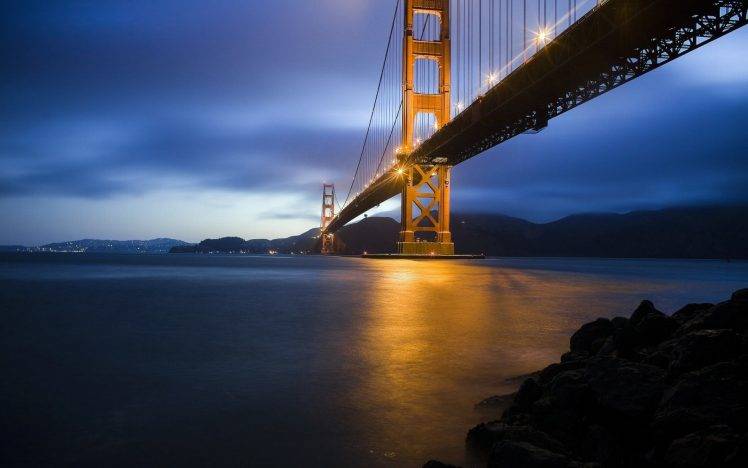 photography, Landscape, Nature, Water, Coast, Sea, Golden Gate Bridge HD Wallpaper Desktop Background
