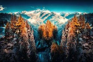 winter, Snow, Landscape, Nature, Mountain