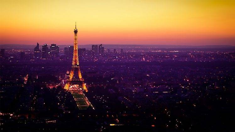 France, Paris, Eiffel Tower, Night, Landscape HD Wallpaper Desktop Background