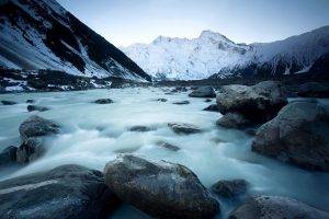 photography, Nature, Landscape, Water, River, Mountain, Rock