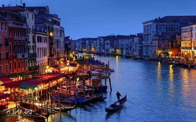Italy, Landscape, Venice, Boat, City, House, Building, Water HD Wallpaper Desktop Background