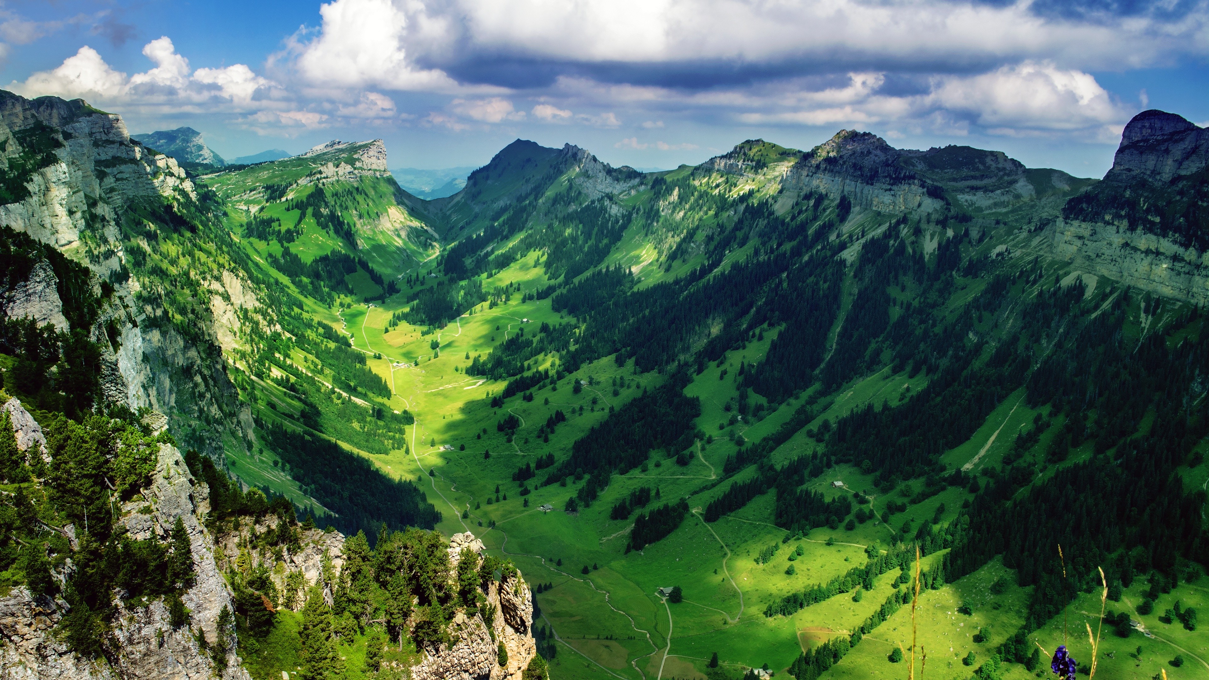 nature, Landscape, Mountain, Clouds Wallpaper