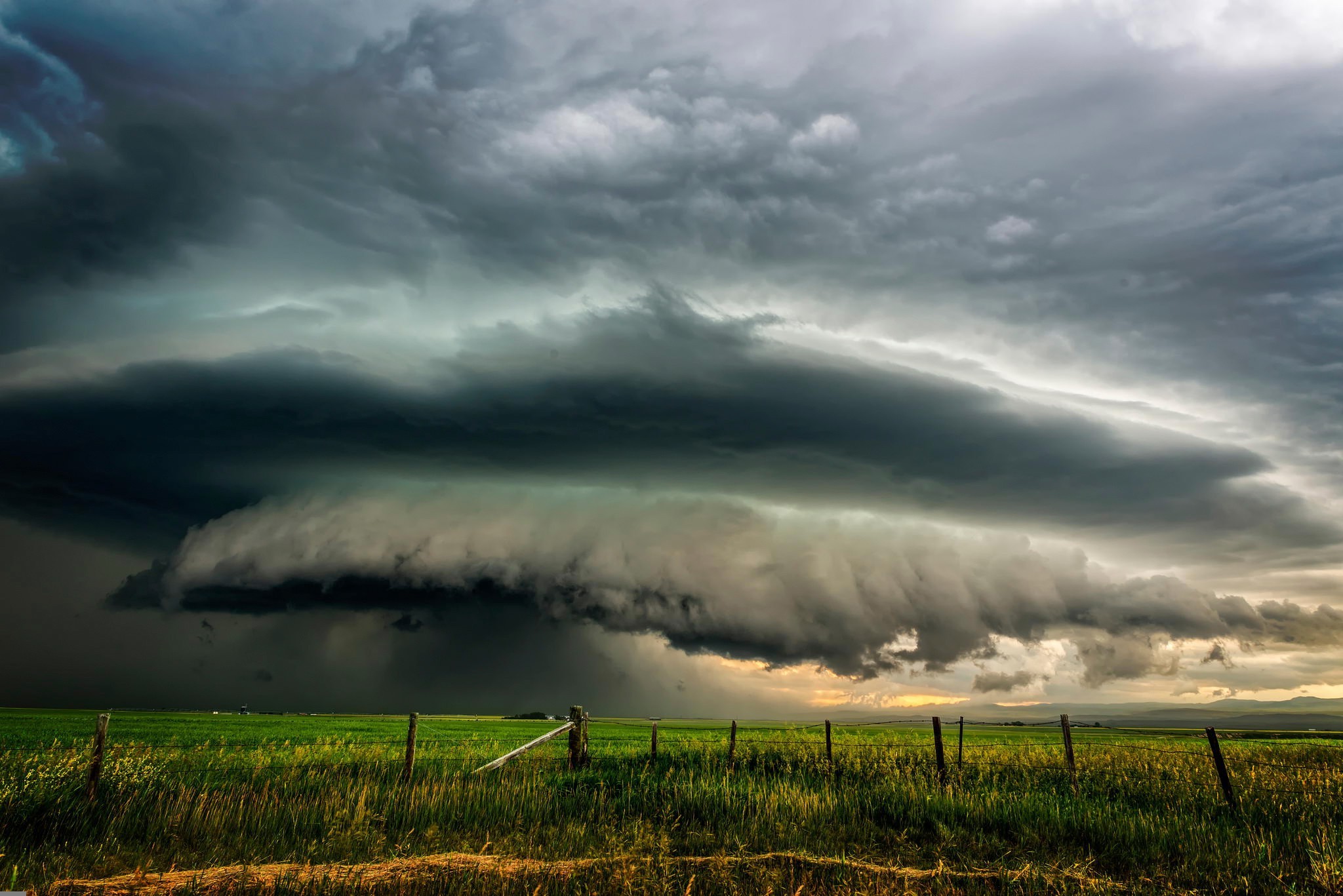 storm, Nature, Clouds, Landscape Wallpaper