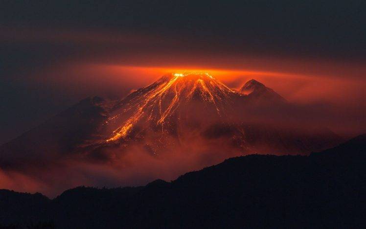 photography, Landscape, Nature, Lava, Volcano HD Wallpaper Desktop Background
