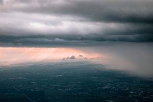 photography, Landscape, Nature, Aerial View, Urban, Clouds
