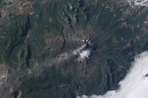volcano, NASA, Satellite Imagery, Landscape, Mountain, Snow, Villarrica, Chile, Eruptions, Ash