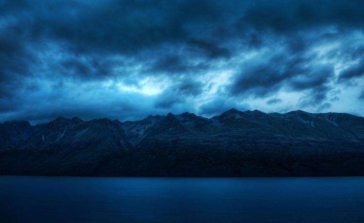 photography, Water, Lake, Mountain, Landscape, Clouds HD Wallpaper Desktop Background