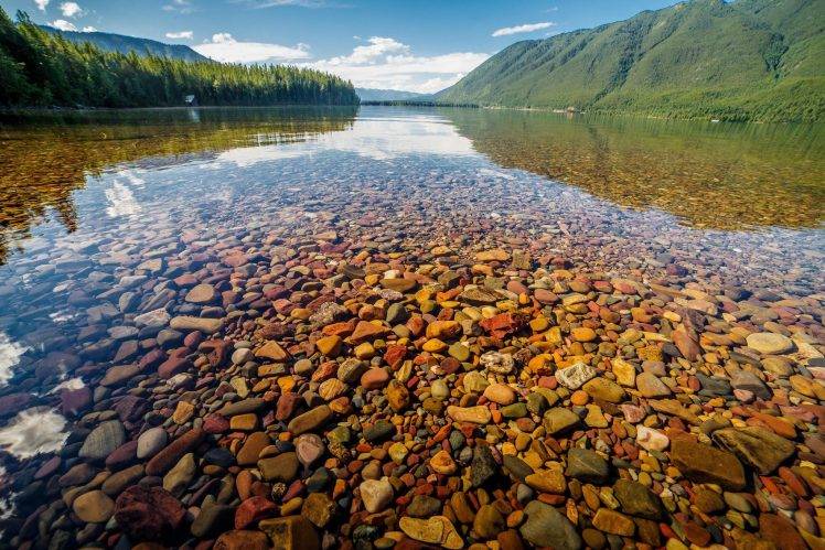 Glacier National Park, Nature, Landscape, Lake HD Wallpaper Desktop Background