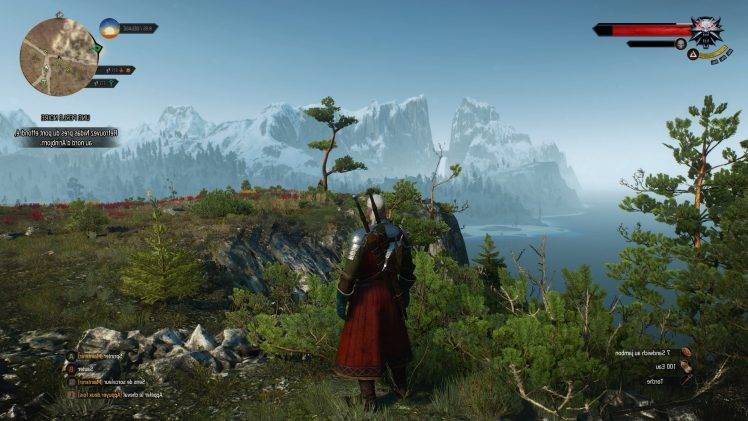 Geralt Of Rivia, The Witcher 3: Wild Hunt, The Witcher, Video Games, Panoramas, Panorama, Landscape HD Wallpaper Desktop Background