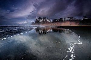 Iceland, Beach, Landscape, Sea, Nature