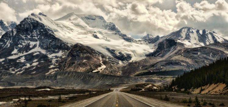 road, Mountains, Landscape HD Wallpaper Desktop Background