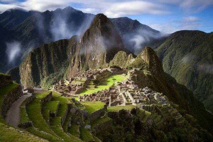 Machu Picchu, Mountains, Landscape, Peru, South America HD Wallpaper Desktop Background