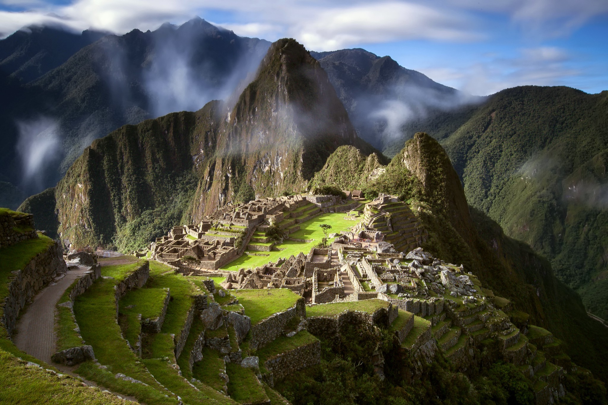 Machu Picchu, Mountains, Landscape, Peru, South America Wallpaper