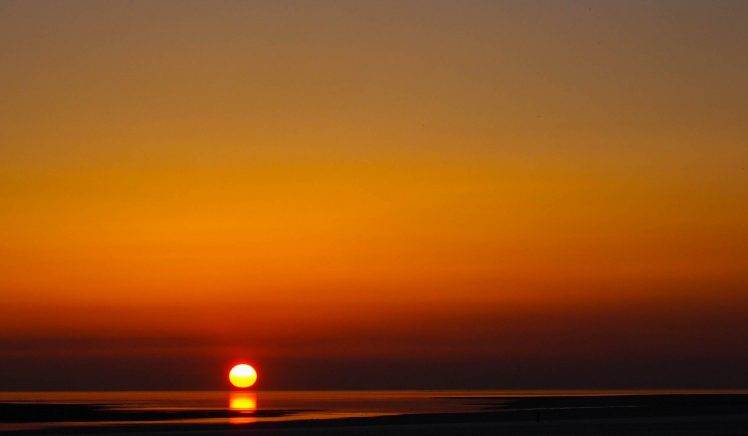 landscape, Sunset, Sea HD Wallpaper Desktop Background
