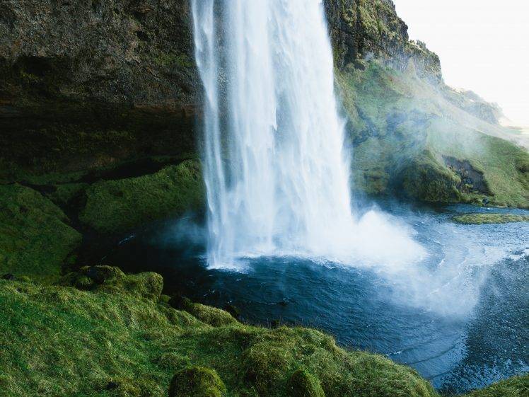 landscape, Nature, Iceland, Waterfall HD Wallpaper Desktop Background