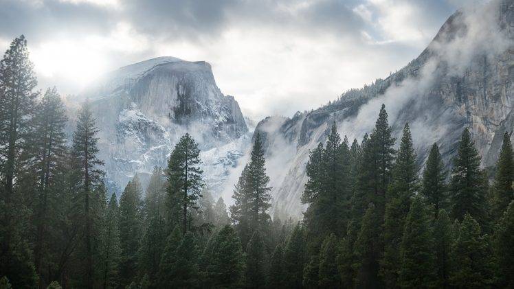 Nature Landscape Yosemite National Park Wallpapers Hd Desktop