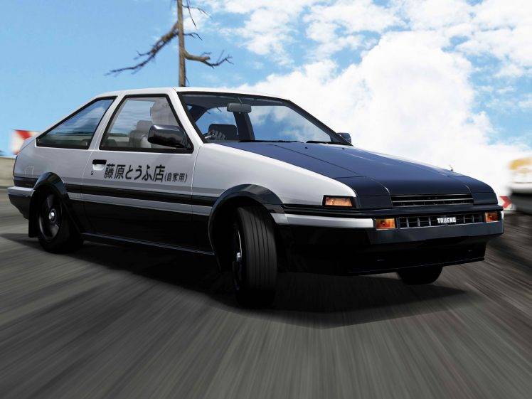 Toyota AE86, Initial D HD Wallpaper Desktop Background