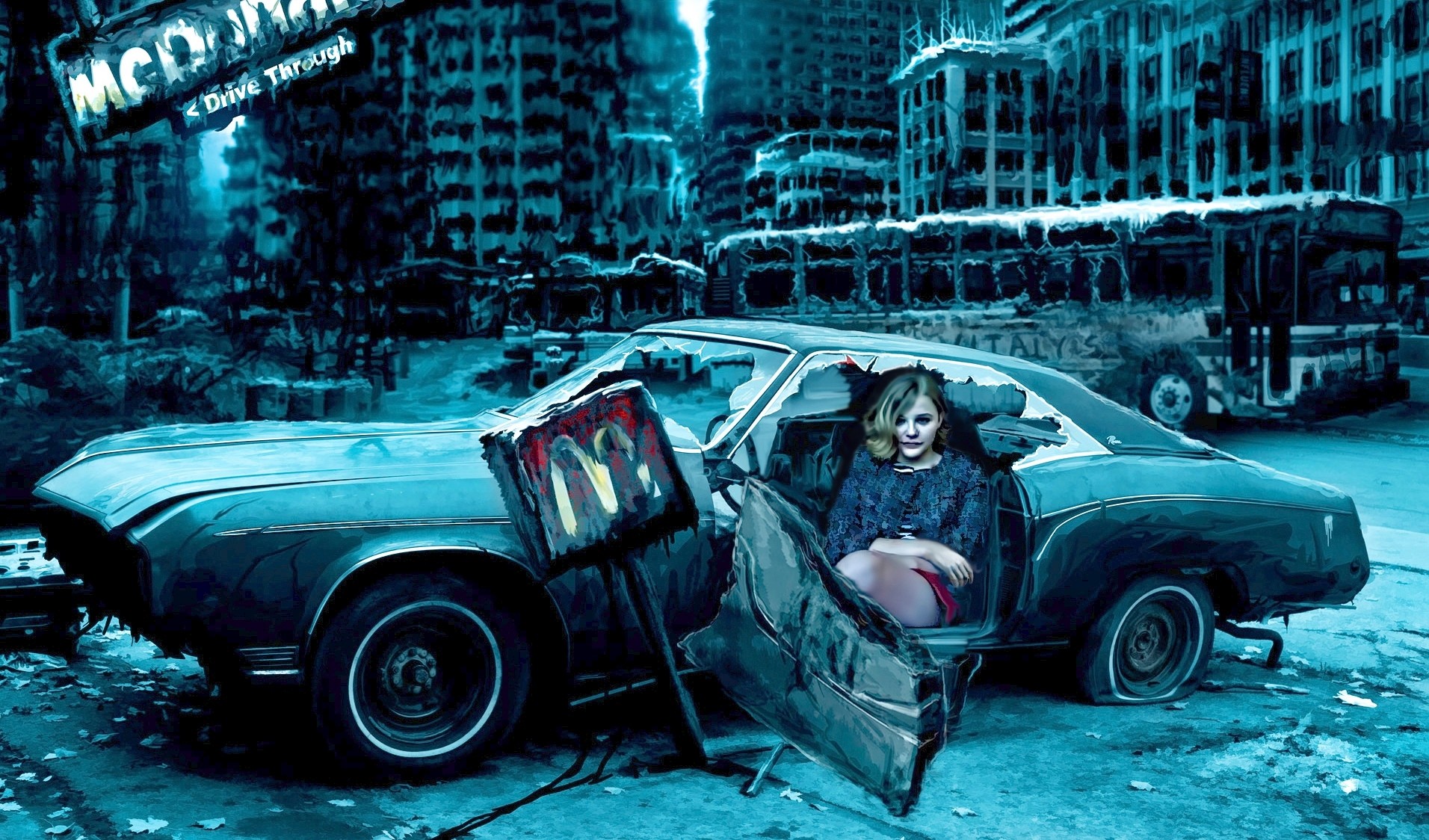 women With Cars, Chloë Grace Moretz Wallpaper