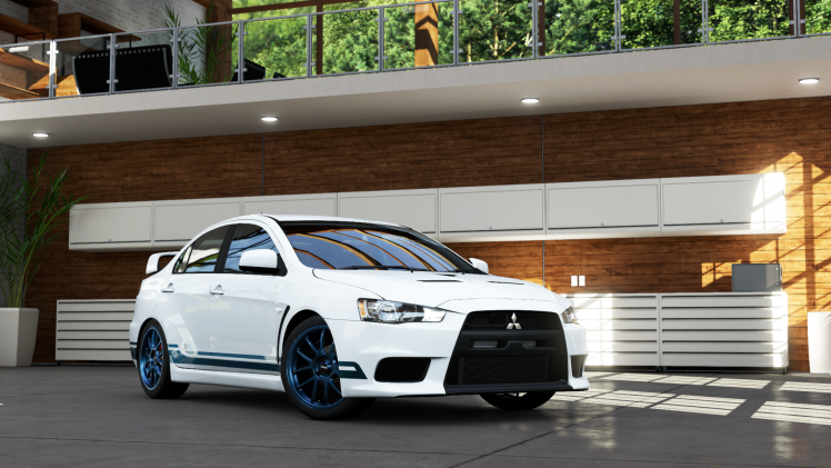 Mitsubishi, Mitsubishi Lancer Evolution X, Forza Motorsport 5, Car HD Wallpaper Desktop Background