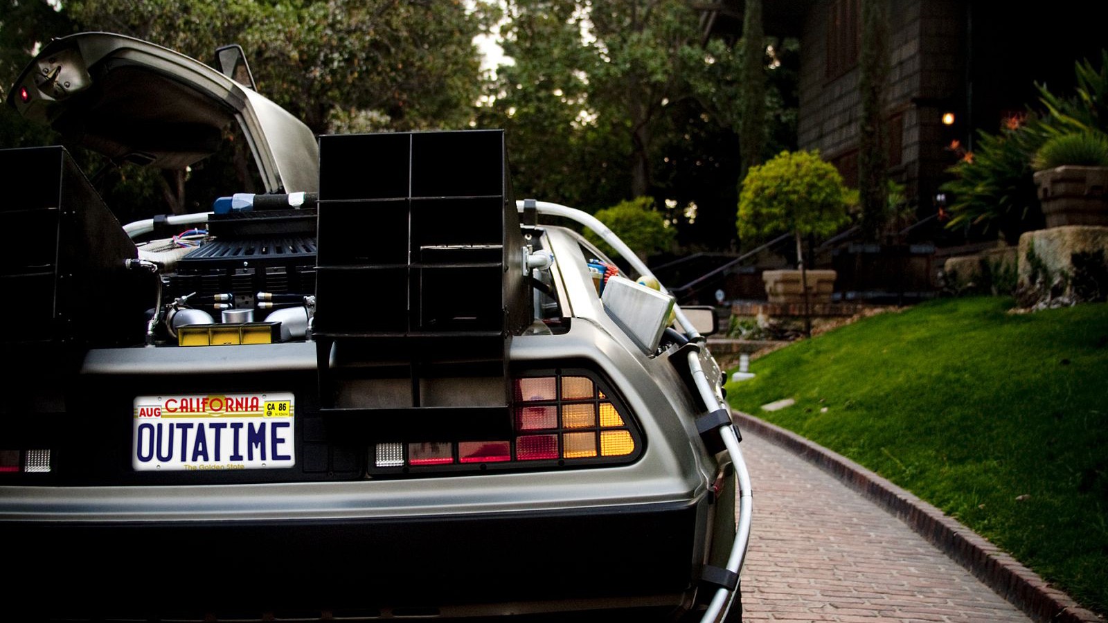 Back To The Future, DeLorean, Car Wallpaper