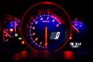 Mazda RX 8, Speedometer, Tachometer