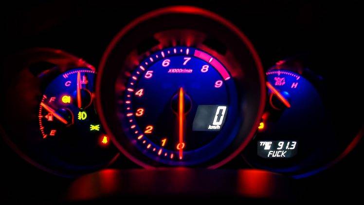 Mazda RX 8, Speedometer, Tachometer HD Wallpaper Desktop Background