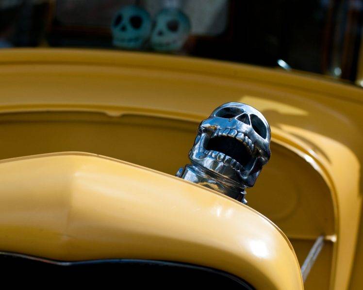 skull, Car HD Wallpaper Desktop Background