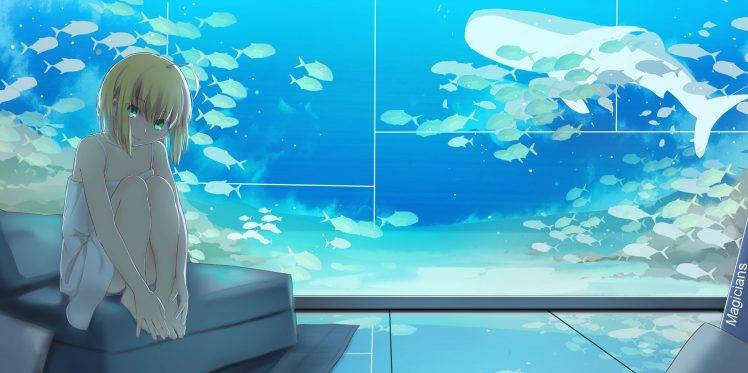 Saber Lily, Anime, Anime Girls, Blonde, Fate Series, Short Hair HD Wallpaper Desktop Background