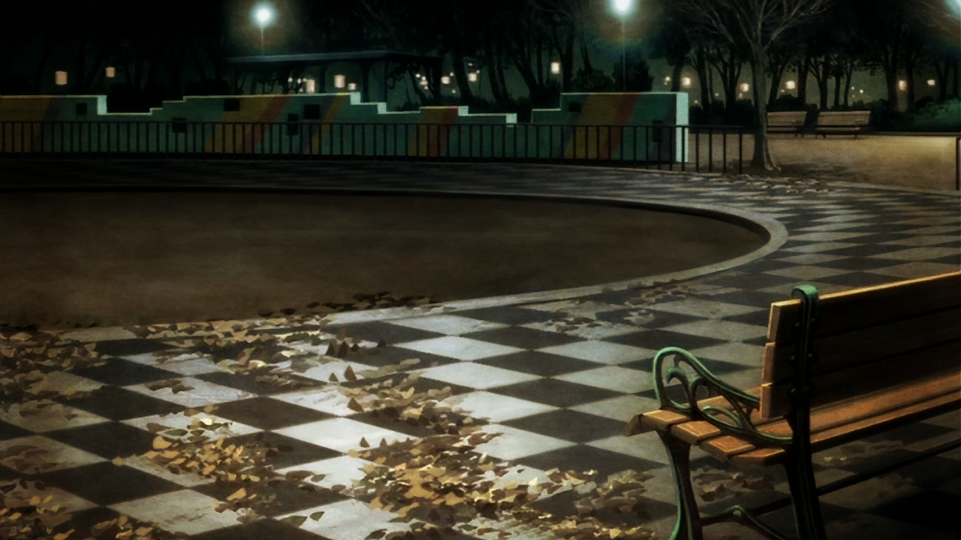 Welcome To The NHK, Park, Loneliness, Fall Wallpaper