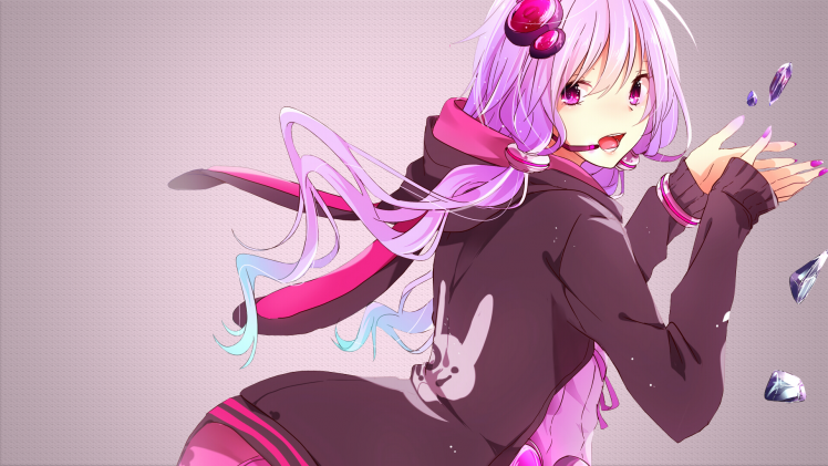 anime, Anime Girls, Fan Art, Yuzuki Yukari, Vocaloid, Gun HD Wallpaper Desktop Background