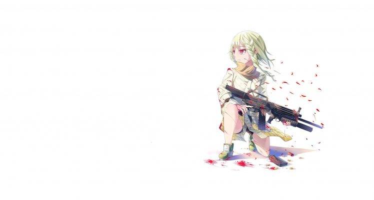 anime Girls, Anime, Women With Guns HD Wallpaper Desktop Background