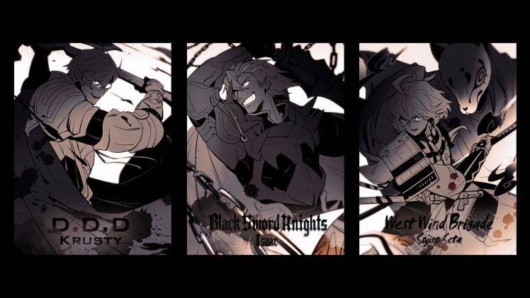 Log Horizon, Anime, Crusty, Isaac (Log Horizon), Soujiro HD Wallpaper Desktop Background