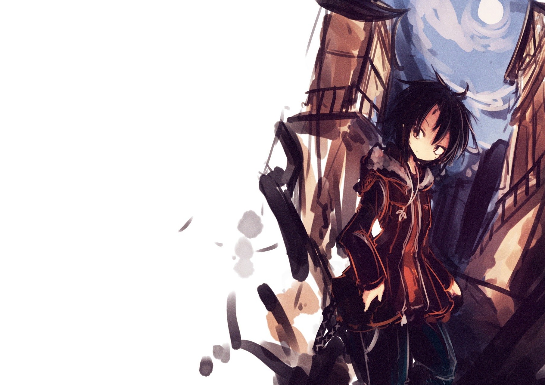 original Characters, City Wallpaper