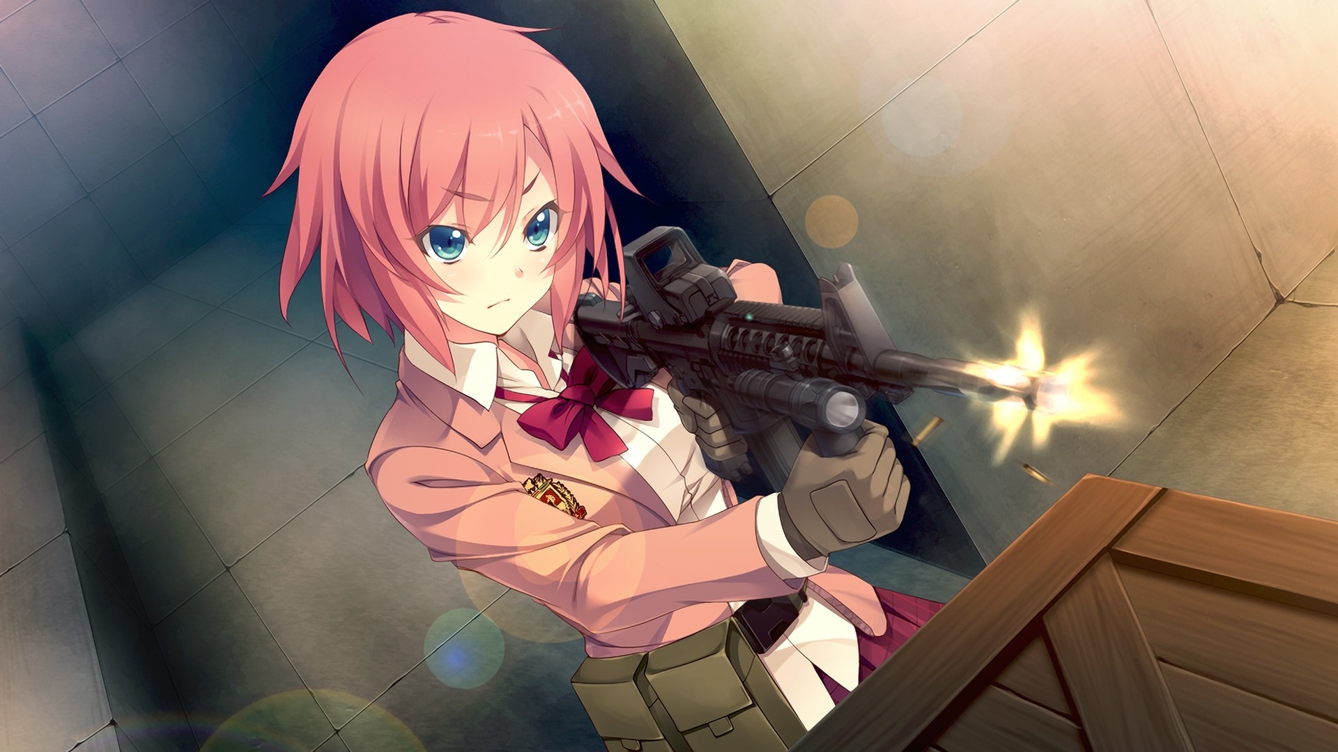 anime Girls, Anime, Women With Guns, Innocent Bullet, Kanzaki Sayaka Wallpaper