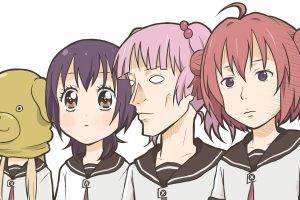 Yuru Yuri, Anime Girls, Akaze Akari, Yoshikawa Chinatsu, Funami Yui, Toshinou Kyouko